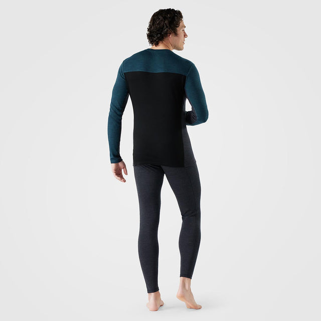 Bluza Corp Barbati Smartwool M Classic Thermal Merino Base Layer Colorblock Crew   Bluza Corp Barbati Smartwool M Classic Thermal Merino Base Layer Colorblock Crew