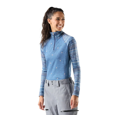Bluza Corp Femei Smartwool W Classic Thermal Merino Base Layer 1/4 Zip   Bluza Corp Femei Smartwool W Classic Thermal Merino Base Layer 1/4 Zip