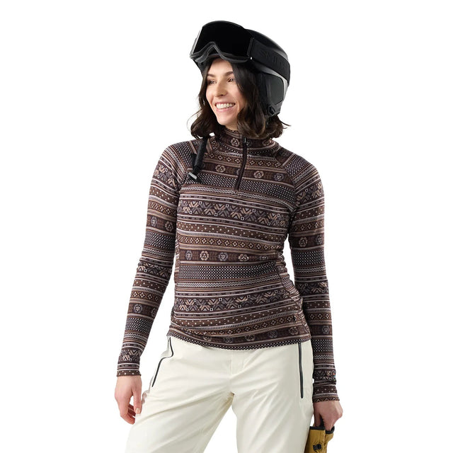 Bluza Corp Femei Smartwool W Classic Thermal Merino Base Layer 1/4 Zip   Bluza Corp Femei Smartwool W Classic Thermal Merino Base Layer 1/4 Zip