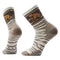 Sosete Unisex Smartwool Hike Targeted Cushion Bear Stripe Mid Crew   Sosete Unisex Smartwool Hike Targeted Cushion Bear Stripe Mid Crew