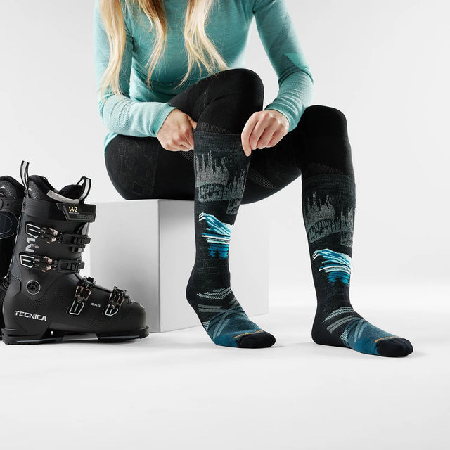 Sosete Schi Femei Smartwool W Ski Full Cushion Alpine Auroras OTC   Sosete Schi Femei Smartwool W Ski Full Cushion Alpine Auroras OTC
