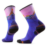 Sosete Femei Smartwool W Hike Targeted Cushion Mountain Sunrise Print Crew   Sosete Femei Smartwool W Hike Targeted Cushion Mountain Sunrise Print Crew