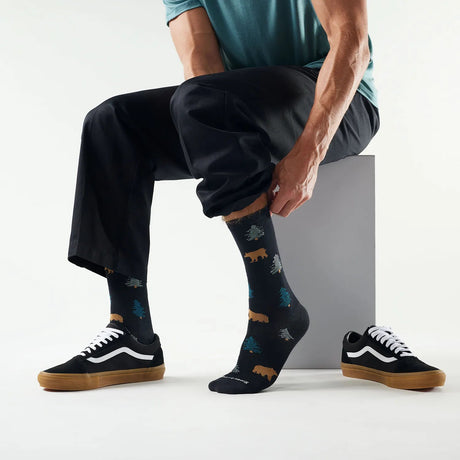 Sosete Barbati Smartwool Everyday Through the Trees Crew Zero Cushion   Sosete Barbati Smartwool Everyday Through the Trees Crew Zero Cushion