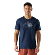 Tricou Barbati Smartwool M Peak Bagger Active Graphic   Tricou Barbati Smartwool M Peak Bagger Active Graphic
