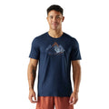 Tricou Barbati Smartwool M Peak Bagger Active Graphic   Tricou Barbati Smartwool M Peak Bagger Active Graphic