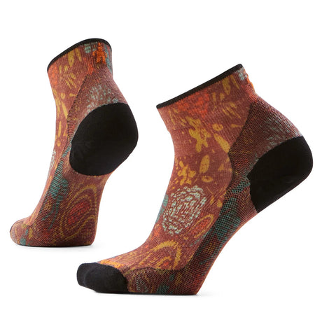 Sosete Femei Smartwool W Bike Paisley Print Ankle Zero Cushion   Sosete Femei Smartwool W Bike Paisley Print Ankle Zero Cushion