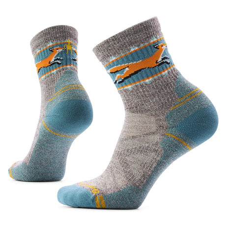 Sosete Femei Smartwool W Hike Light Cushion Fox Meadow Mid Crew   Sosete Femei Smartwool W Hike Light Cushion Fox Meadow Mid Crew