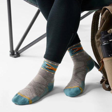 Sosete Femei Smartwool W Hike Light Cushion Fox Meadow Mid Crew   Sosete Femei Smartwool W Hike Light Cushion Fox Meadow Mid Crew