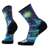 Sosete Unisex Smartwool Trail Run Targeted Cushion Treeline Print Crew   Sosete Unisex Smartwool Trail Run Targeted Cushion Treeline Print Crew