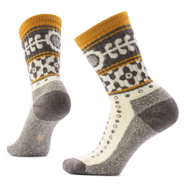 Sosete Femei Smartwool W Everyday Cozy Retro Sunflower Crew   Sosete Femei Smartwool W Everyday Cozy Retro Sunflower Crew