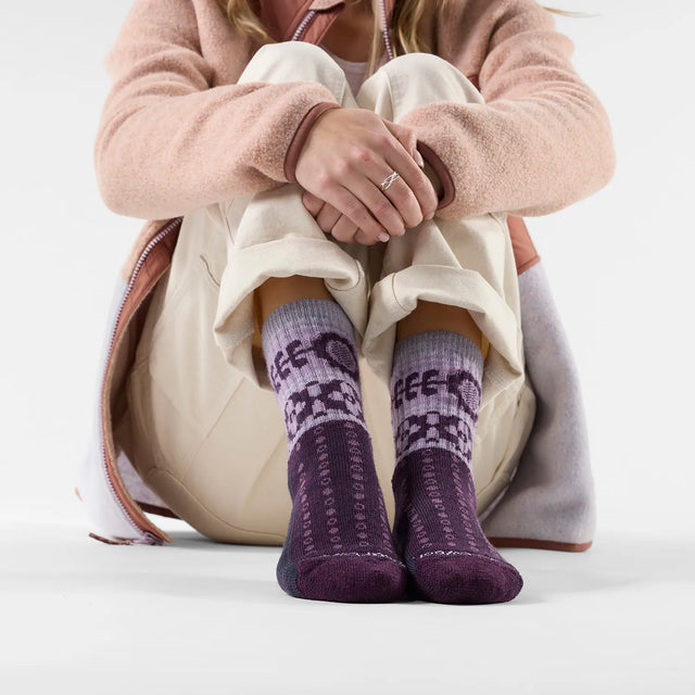 Sosete Femei Smartwool W Everyday Cozy Retro Sunflower Crew   Sosete Femei Smartwool W Everyday Cozy Retro Sunflower Crew