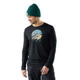 Bluza Barbati Smartwool M First Chair Pursuit Active Graphic   Bluza Barbati Smartwool M First Chair Pursuit Active Graphic