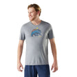 Tricou Barbati Smartwool M Bear Strata Active Graphic   Tricou Barbati Smartwool M Bear Strata Active Graphic
