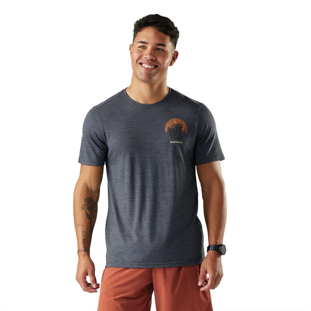 Tricou Barbati Smartwool M Lunar Bear Active Graphic   Tricou Barbati Smartwool M Lunar Bear Active Graphic