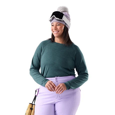 Bluza Femei Smartwool W Classic Thermal Merino Base Layer Crew Plus   Bluza Femei Smartwool W Classic Thermal Merino Base Layer Crew Plus