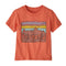 Tricou Copii Patagonia Baby Fitz Roy Skies   Tricou Copii Patagonia Baby Fitz Roy Skies