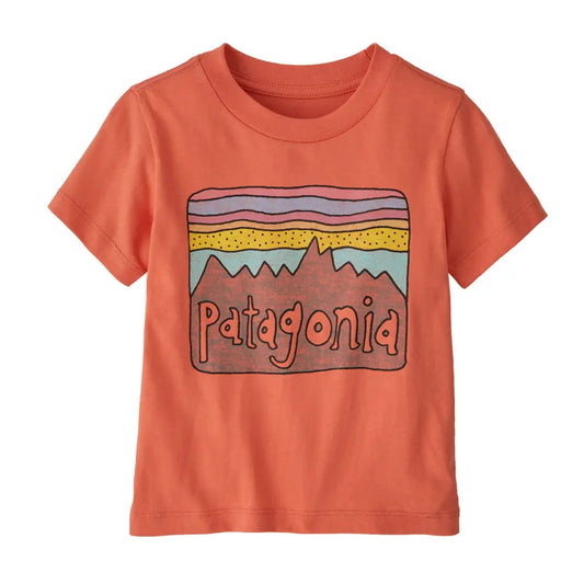 Tricou Copii Patagonia Baby Fitz Roy Skies   Tricou Copii Patagonia Baby Fitz Roy Skies