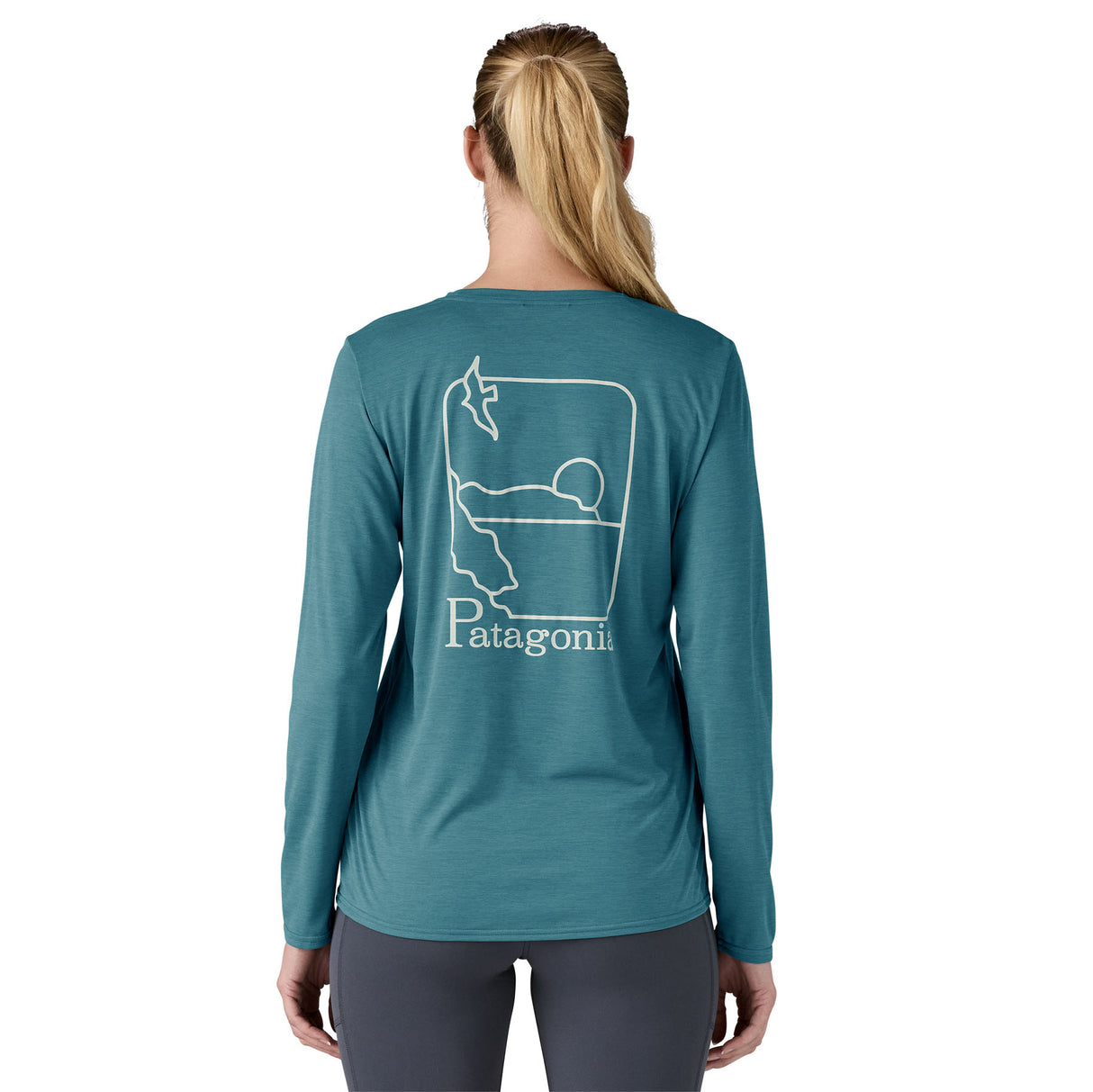 Bluza Patagonia W Capilene Cool Daily Graphic Waters