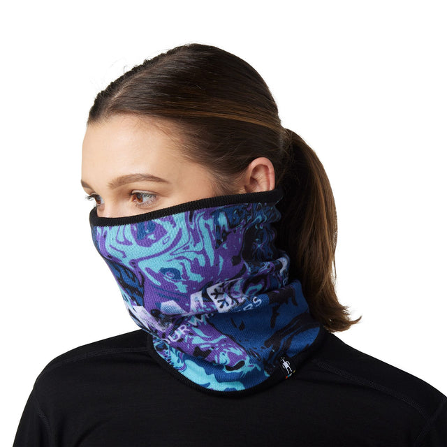 Bandana Smartwool Pow Print Neck Gaiter   Bandana Smartwool Pow Print Neck Gaiter
