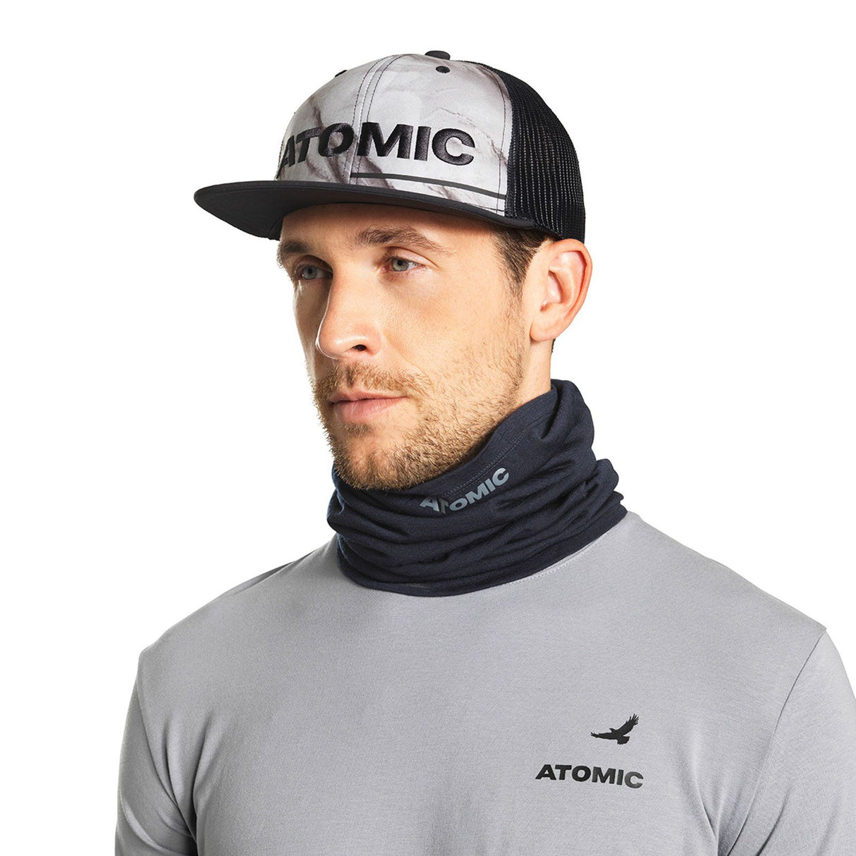 Bandana Unisex Atomic Alps Neckwarmer Peacoat