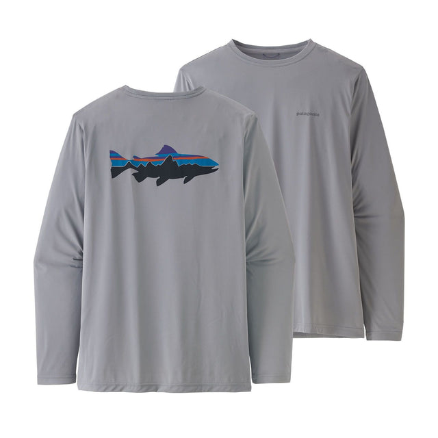 Bluza Barbati Patagonia M Capilene Cool Daily Fish Graphic   Bluza Barbati Patagonia M Capilene Cool Daily Fish Graphic