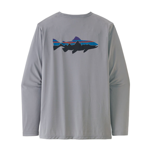 Bluza Barbati Patagonia M Capilene Cool Daily Fish Graphic   Bluza Barbati Patagonia M Capilene Cool Daily Fish Graphic
