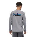 Bluza Barbati Patagonia M Capilene Cool Daily Fish Graphic   Bluza Barbati Patagonia M Capilene Cool Daily Fish Graphic