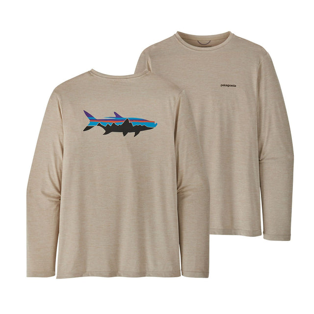 Bluza Barbati Patagonia M Capilene Cool Daily Fish Graphic   Bluza Barbati Patagonia M Capilene Cool Daily Fish Graphic