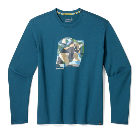 Bluza Barbati Smartwool Backcountry Bear Graphic   Bluza Barbati Smartwool Backcountry Bear Graphic