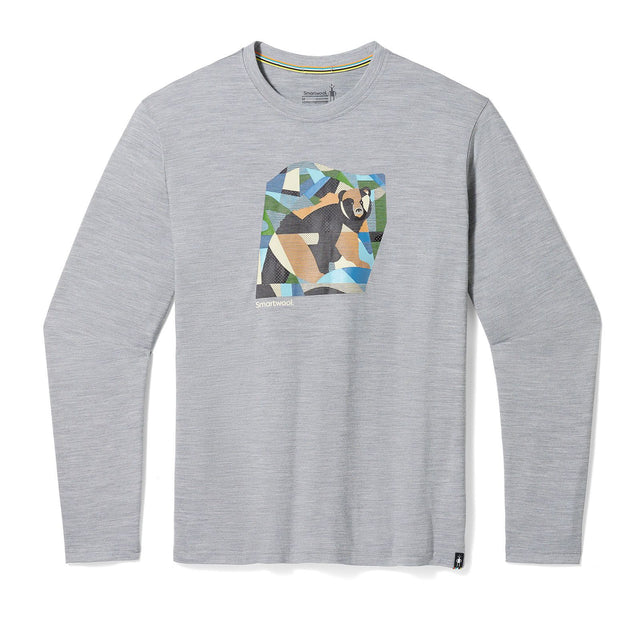 Bluza Barbati Smartwool Backcountry Bear Graphic   Bluza Barbati Smartwool Backcountry Bear Graphic