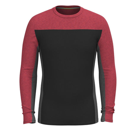 Bluza Barbati Smartwool M Classic Thermal Merino Base Layer Colorblock Crew   Bluza Barbati Smartwool M Classic Thermal Merino Base Layer Colorblock Crew