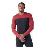 Bluza Barbati Smartwool M Classic Thermal Merino Base Layer Colorblock Crew   Bluza Barbati Smartwool M Classic Thermal Merino Base Layer Colorblock Crew