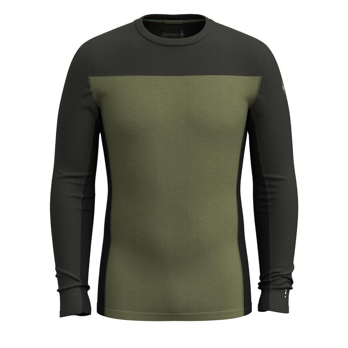 Bluza Barbati Smartwool M Classic Thermal Merino Base Layer Colorblock Crew