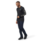 Bluza Barbati Smartwool M Patches Graphic Slim Fit   Bluza Barbati Smartwool M Patches Graphic Slim Fit