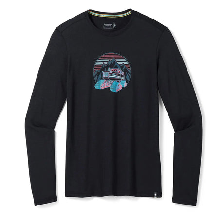 Bluza Barbati Smartwool M Snowcat Trek Graphic Slim Fit   Bluza Barbati Smartwool M Snowcat Trek Graphic Slim Fit