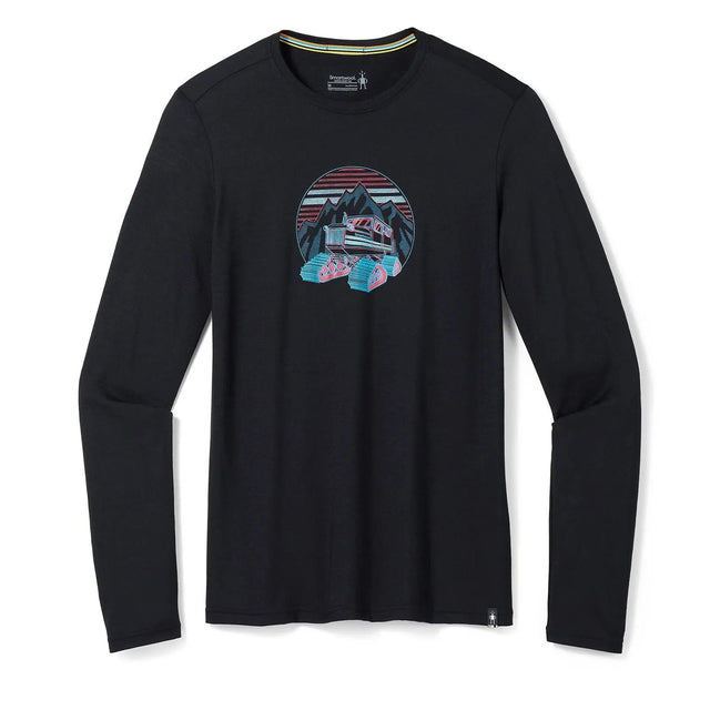 Bluza Barbati Smartwool M Snowcat Trek Graphic Slim Fit   Bluza Barbati Smartwool M Snowcat Trek Graphic Slim Fit