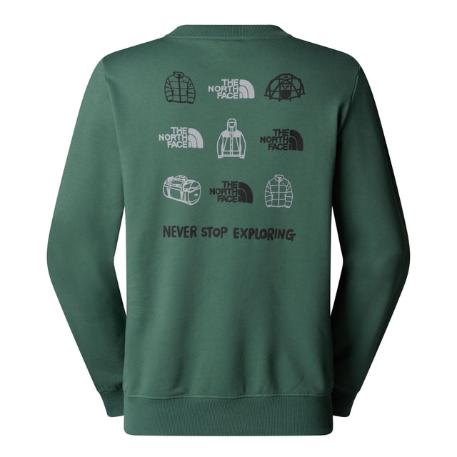 Bluza Barbati The North Face M Outdoor Graphic Crew   Bluza Barbati The North Face M Outdoor Graphic Crew
