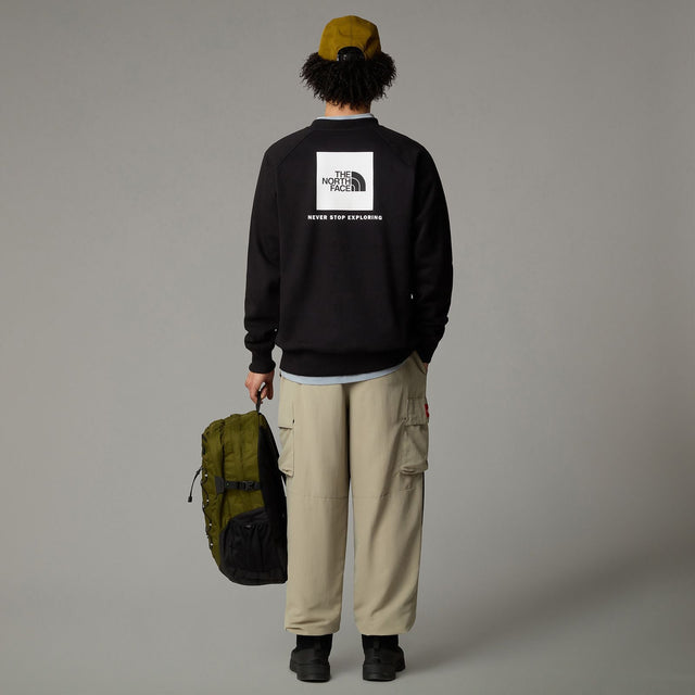 Bluza Barbati The North Face M Raglan Red Box Crew   Bluza Barbati The North Face M Raglan Red Box Crew