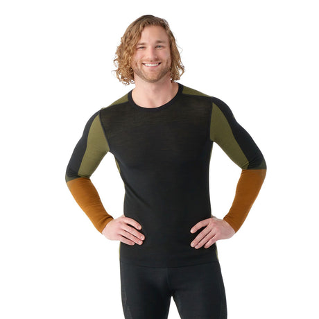 Bluza Corp Barbati Smartwool M Intraknit Thermal Merino Colorblock Crew