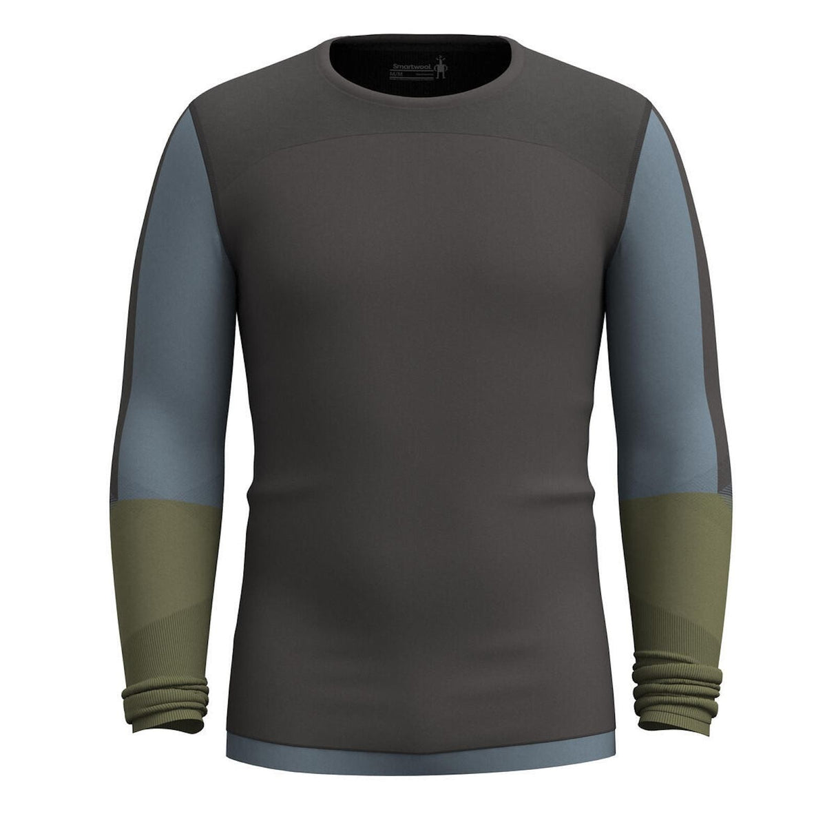 Bluza Corp Barbati Smartwool M Intraknit Thermal Merino Colorblock Crew   Bluza Corp Barbati Smartwool M Intraknit Thermal Merino Colorblock Crew