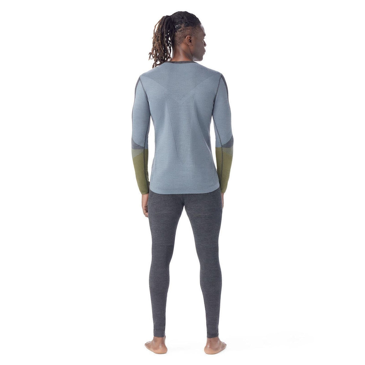 Bluza Corp Barbati Smartwool M Intraknit Thermal Merino Colorblock Crew   Bluza Corp Barbati Smartwool M Intraknit Thermal Merino Colorblock Crew