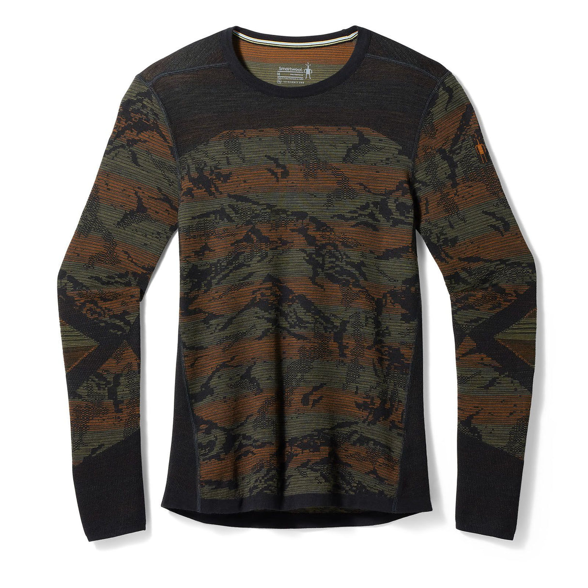 Bluza Corp Barbati Smartwool M Intraknit Thermal Merino Pattern Crew   Bluza Corp Barbati Smartwool M Intraknit Thermal Merino Pattern Crew