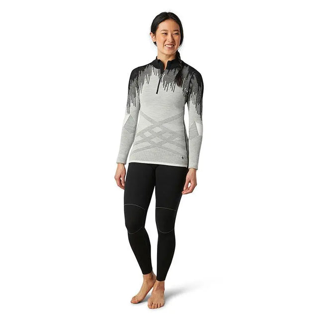 Bluza Corp Smartwool W Intraknit Merino 200 Pattern 1/4 Zip   Bluza Corp Smartwool W Intraknit Merino 200 Pattern 1/4 Zip