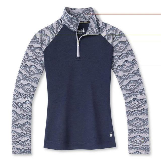 Bluza Corp Smartwool W Merino 250 Pattern 1/4 Zip Boxed   Bluza Corp Smartwool W Merino 250 Pattern 1/4 Zip Boxed