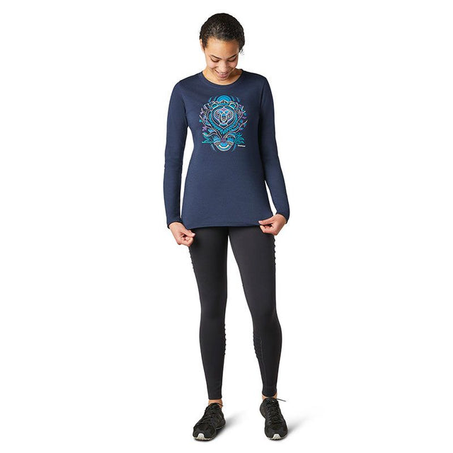 Bluza Corp Smartwool W Merino Sport 150 Autumn Sun Graphic   Bluza Corp Smartwool W Merino Sport 150 Autumn Sun Graphic