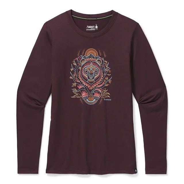 Bluza Corp Smartwool W Merino Sport 150 Autumn Sun Graphic   Bluza Corp Smartwool W Merino Sport 150 Autumn Sun Graphic