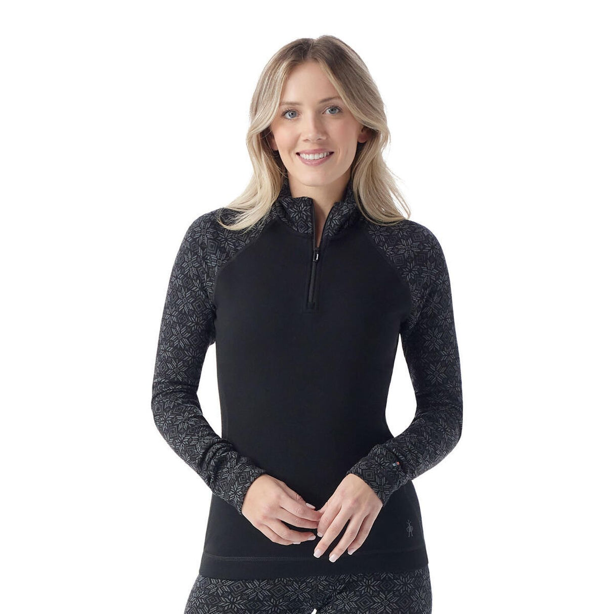 Bluza Femei Smartwool W Classic Thermal Merino Base Layer 1/4 Zip
