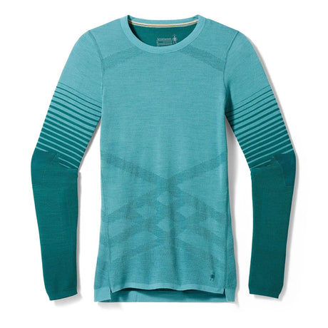 Bluza Femei Smartwool W Intraknit Thermal Merino 200 Pattern Crew   Bluza Femei Smartwool W Intraknit Thermal Merino 200 Pattern Crew