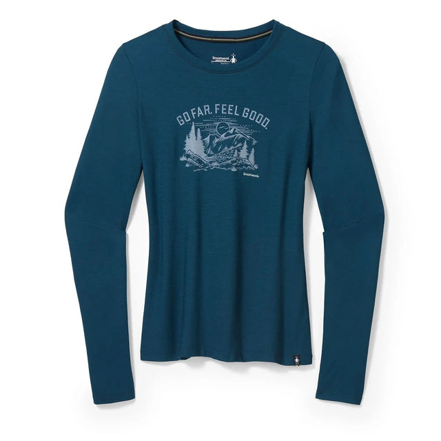 Bluza Femei Smartwool W Wilderness Summit Graphic Slim Fit   Bluza Femei Smartwool W Wilderness Summit Graphic Slim Fit
