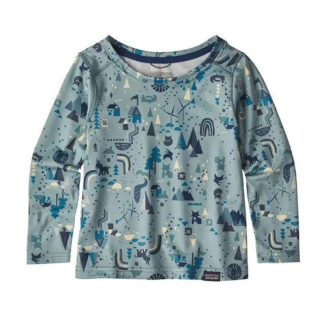 Bluza Copii Patagonia Baby Capilene Crew   Bluza Copii Patagonia Baby Capilene Crew